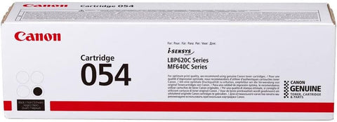 Canon 054 Black Toner Cartridge 1500 Pages - Original Laser Printer Toner UAE