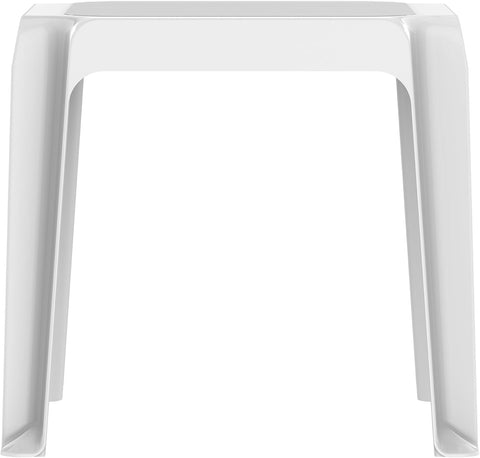 Premium Plastic Regina Low Square Table - UAE Wide Delivery | Dubai Abu Dhabi Sharjah