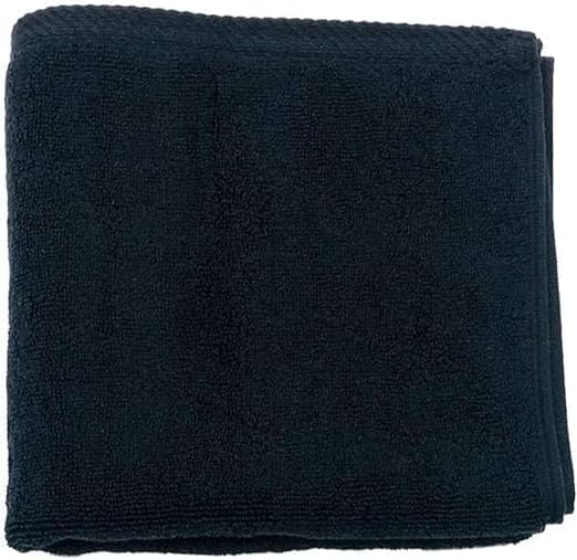 INFINI HOMES Iris Hand Towel 50x100cm 600 GSM Black Cotton - Premium UAE Home Essentials
