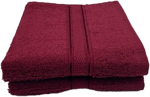 INFINI HOMES Daffodil Premium Hand Towel Set - 100% Cotton Hotel Quality Bath Linen UAE