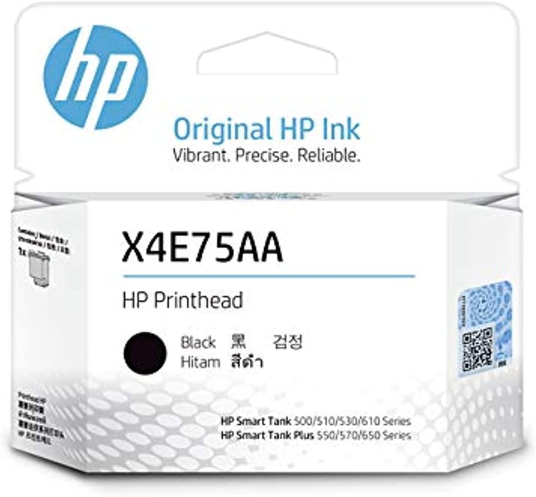 HP X4E75A Black Printhead for Smart Tank Printers | Original HP Ink Tank Printhead UAE