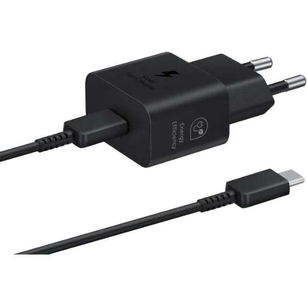 Samsung 25W Power Adapter with USB-C Cable | Fast Charging | UAE Stock Dubai Abu Dhabi Sharjah
