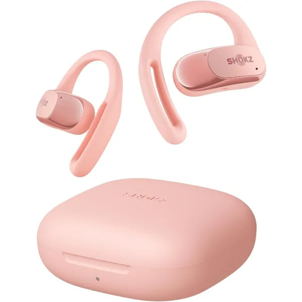 Shokz OpenFit Air True Wireless Earbuds UAE | Dubai, Abu Dhabi, Sharjah, Ajman, Fujairah, Ras Al Khaimah & Umm Al Quwain Pink