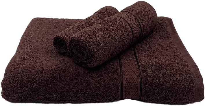 INFINI HOMES Daffodil Premium Cotton Towel Set - Hotel Quality Bath Linen UAE