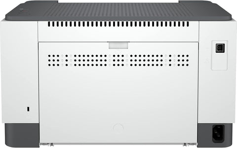 HP LaserJet M211D printer rear panel showing ventilation grilles and USB connectivity port, available in UAE