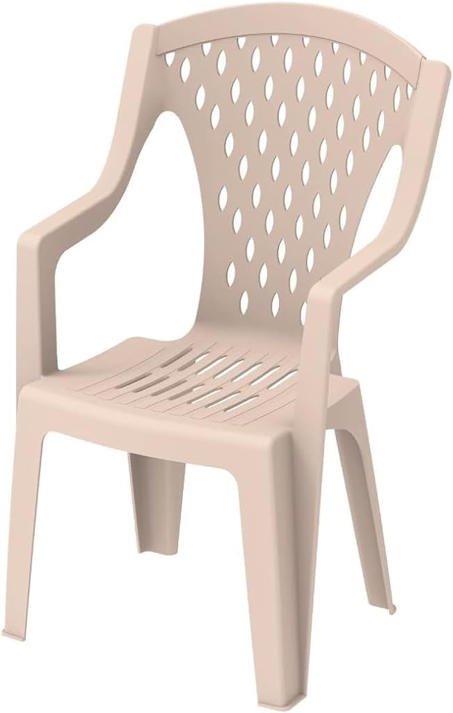 Queen Chair Beige - Premium Outdoor Furniture UAE | Dubai Abu Dhabi Sharjah