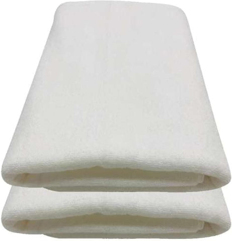 INFINI HOMES White Luxury Bath Sheet Set - Premium 100% Combed Cotton Towels UAE