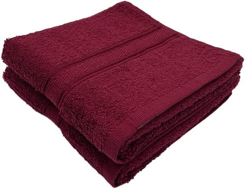 INFINI HOMES Daffodil Premium Hand Towel Set of 2 – 100% Cotton, 40x60 cm, 600 GSM, Dubai Abu Dhabi Sharjah UAE