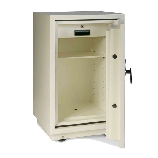 Valberg FRS-75 EL Fire-Resistant Safe White Digital Lock UAE | خزنة فالبرغ مقاومة للحريق بيضاء قفل رقمي الإمارات