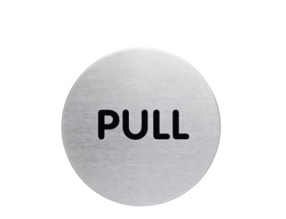 Durable Picto PULL Signs - Premium Office Supplies UAE | Dubai Abu Dhabi Sharjah