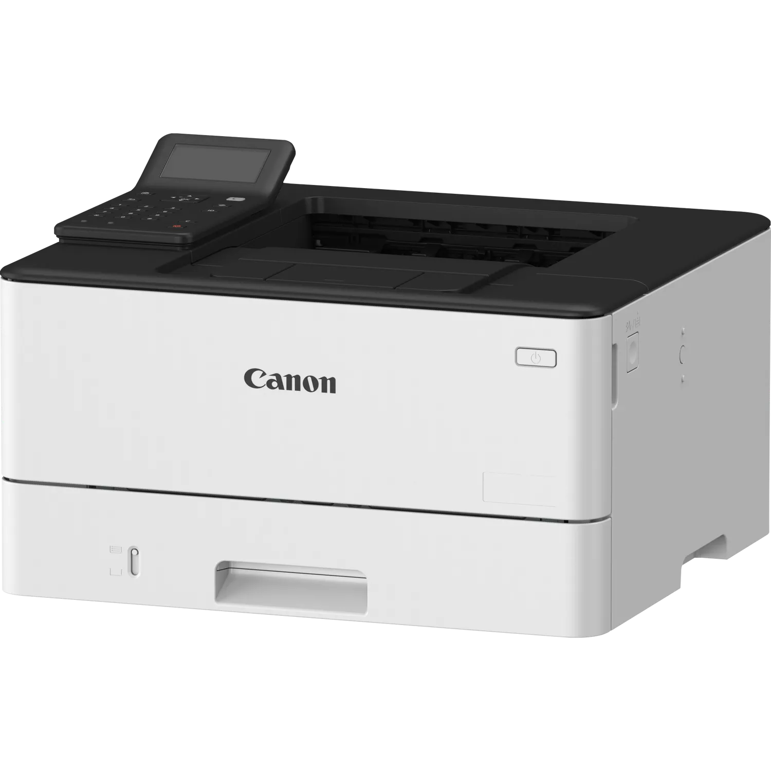 Canon i-SENSYS LBP246dw wireless laser printer angled view showing control panel and output tray – buy in Dubai UAE