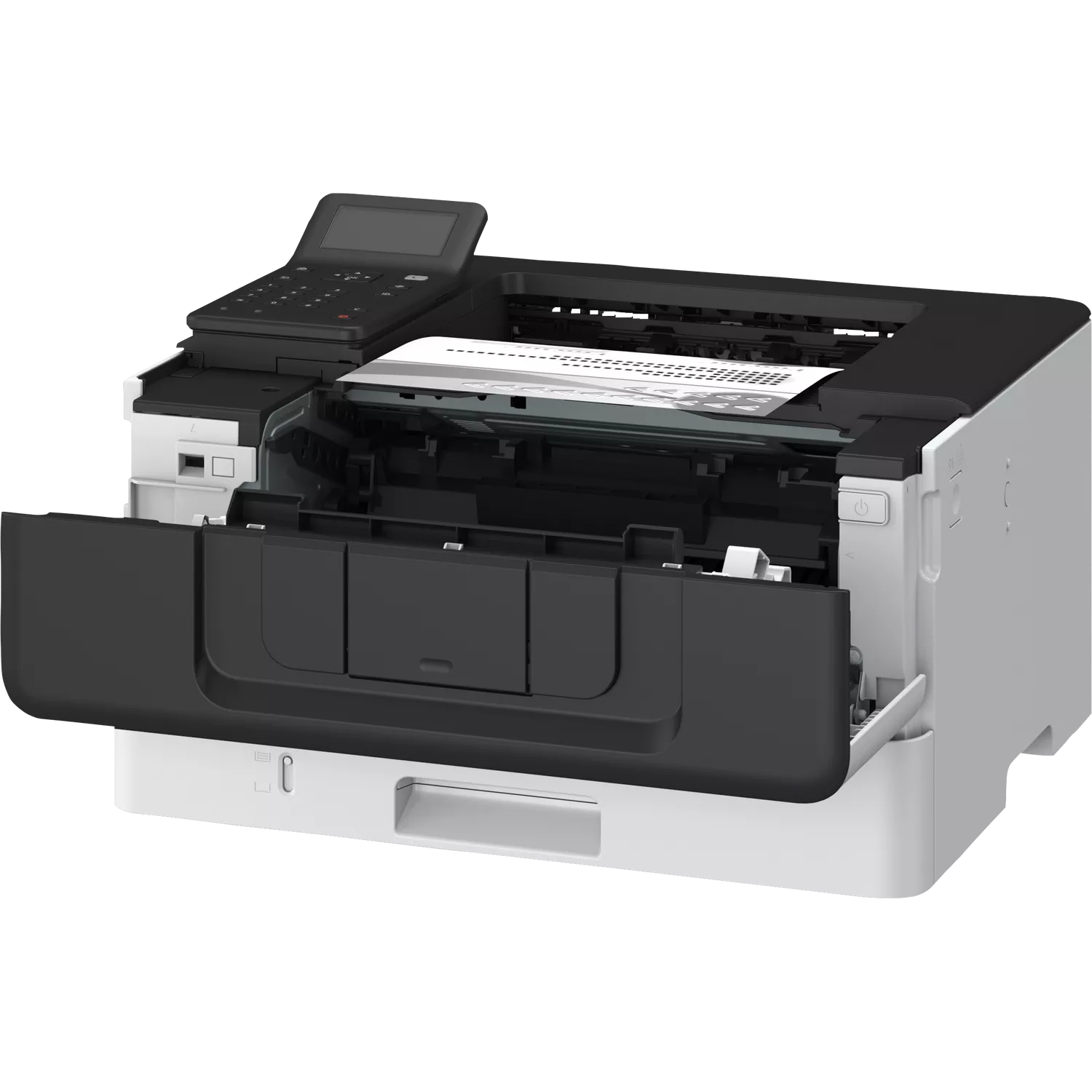 Canon i-SENSYS LBP246dw open side panel showing duplex printing mechanism and toner access – laser printer UAE