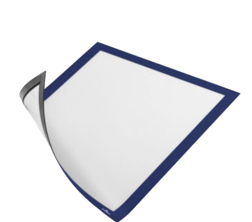 DURAFRAME Magnetic A4 Frame 5-Pack Blue - UAE Office Supplies | Dubai Abu Dhabi Sharjah