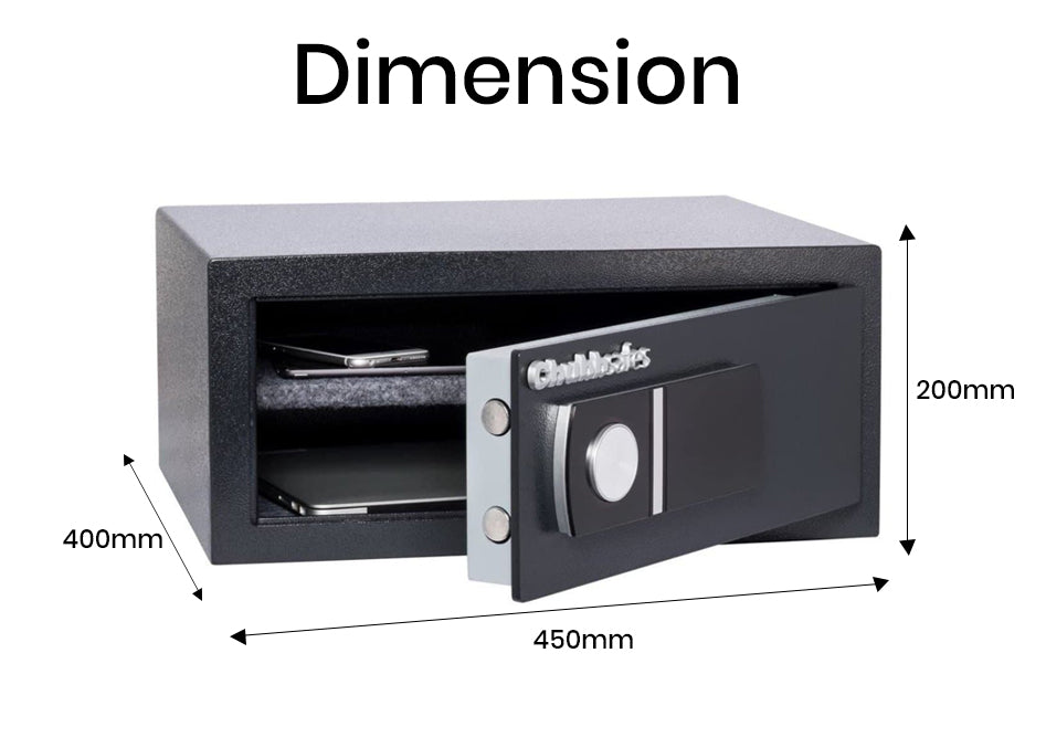 Chubbsafes HOMESTAR 30L Digital Laptop Safe – Anthracite Finish