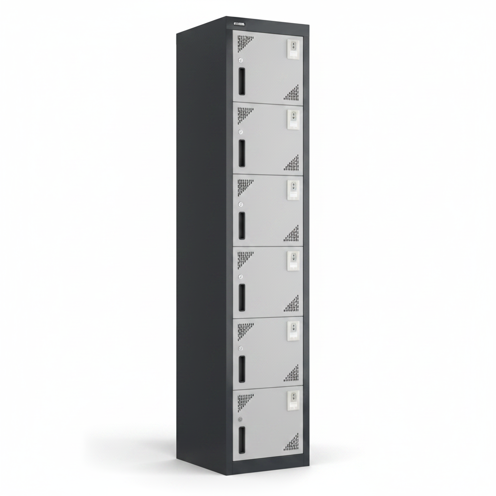 GO 6 Tier Locker | Steel Storage Locker UAE – Model GO-T6 (FYD-G006)