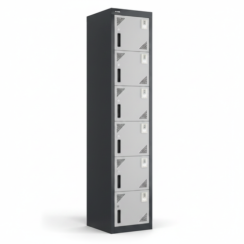 GO 6 Tier Locker | Steel Storage Locker UAE – Model GO-T6 (FYD-G006)