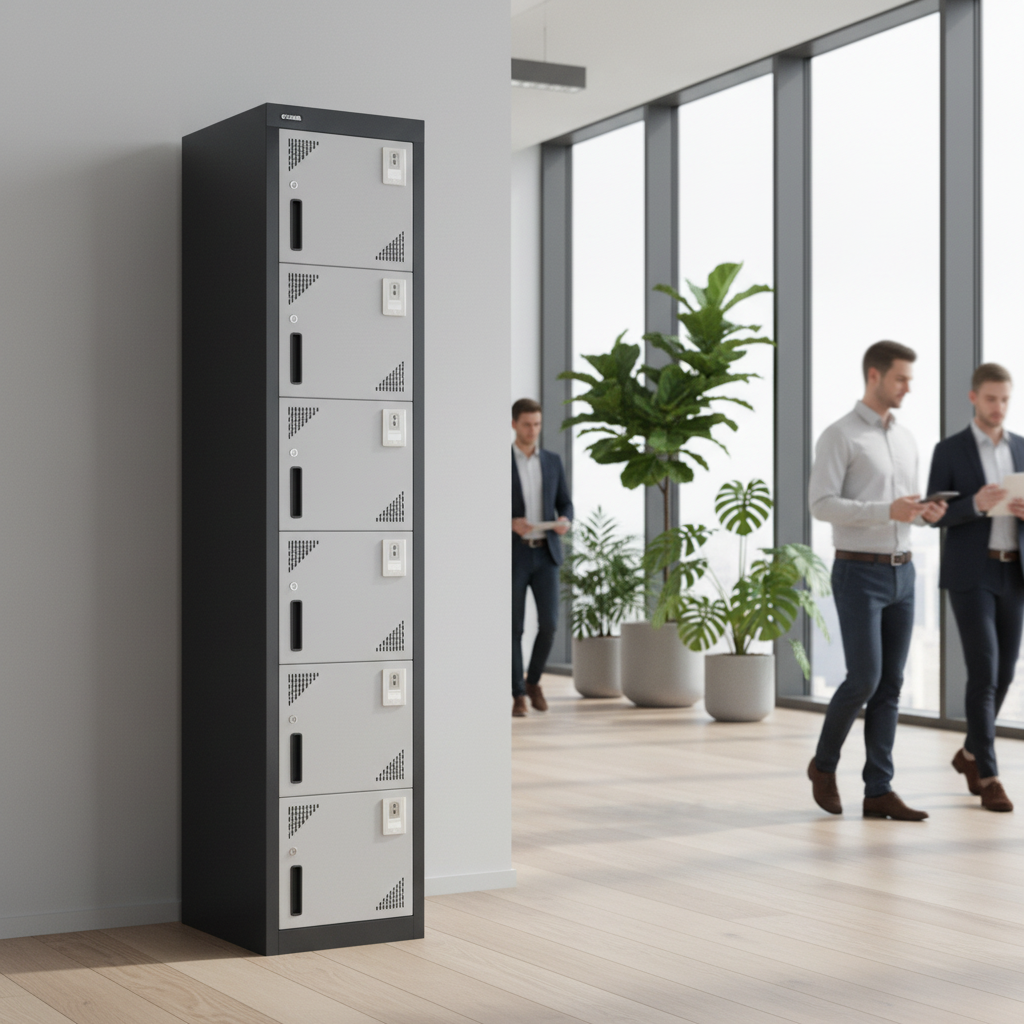 GO 6 Tier Locker | Steel Storage Locker UAE – Model GO-T6 (FYD-G006)