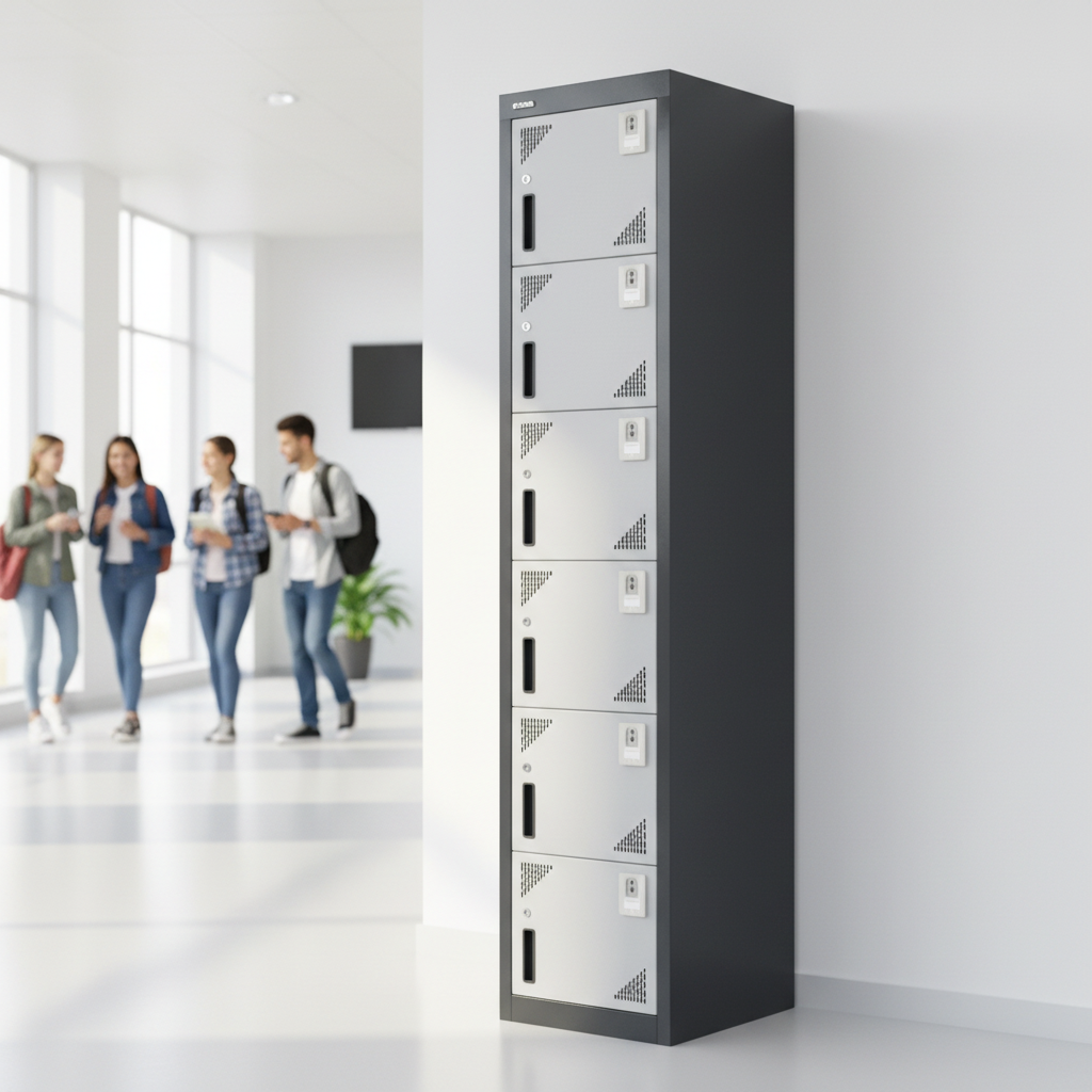 GO 6 Tier Locker | Steel Storage Locker UAE – Model GO-T6 (FYD-G006)