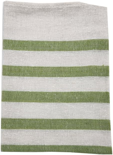 INFINI HOMES Orchard Green Multi Checks Tea Towel Set - Premium Kitchen Towels UAE
