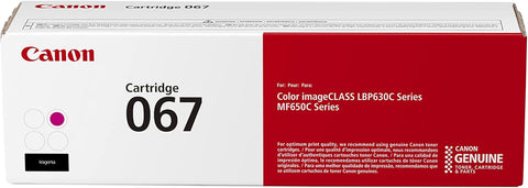 Canon 067 Magenta Toner Cartridge - Original for MF656Cdw, MF654Cdw, LBP633Cdw Printers UAE