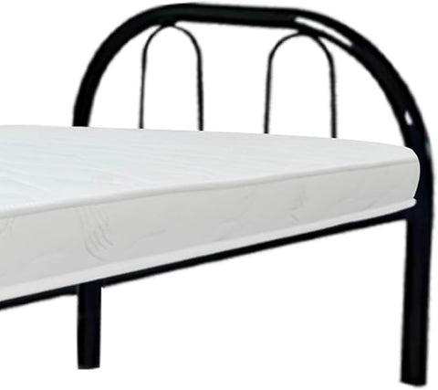 Premium Steel Single Bed Frame with Medicated Mattress - UAE Wide Delivery | INFINI HOMES