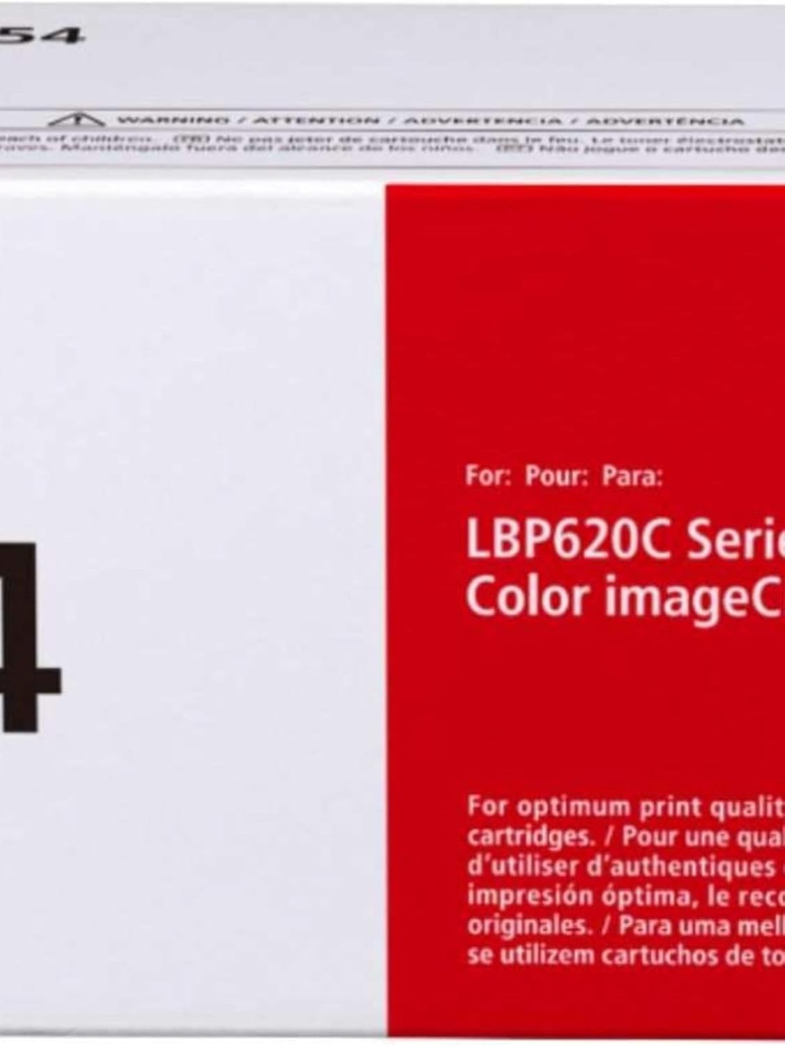 Canon 054 Yellow Toner Cartridge UAE | 1200 Pages | Original Canon Toner Dubai