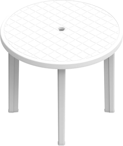 Round Dining Table 85cm White - Premium Furniture Dubai Abu Dhabi UAE