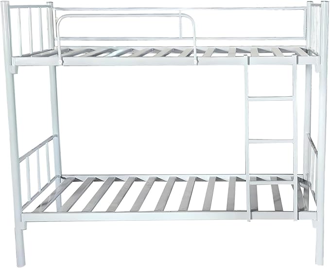 Heavy Duty Steel Bunk Bed Dubai UAE | Double Metal Bunk Bed with Ladder | INFINI HOMES