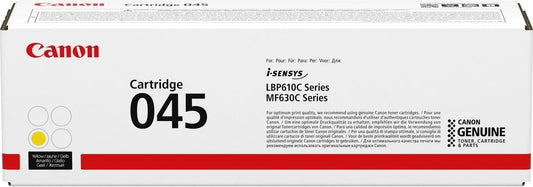 Canon 045 Yellow Toner Cartridge Dubai UAE | 1300 Pages High Yield