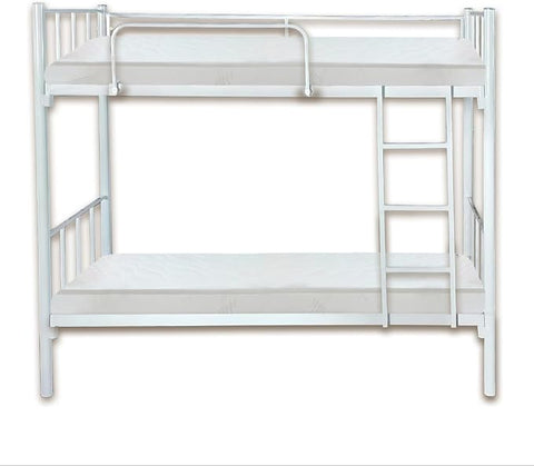 Premium Steel Bunk Bed Dubai UAE | Heavy Duty Double Metal Bunk Bed with Mattress & Ladder | INFINI HOMES