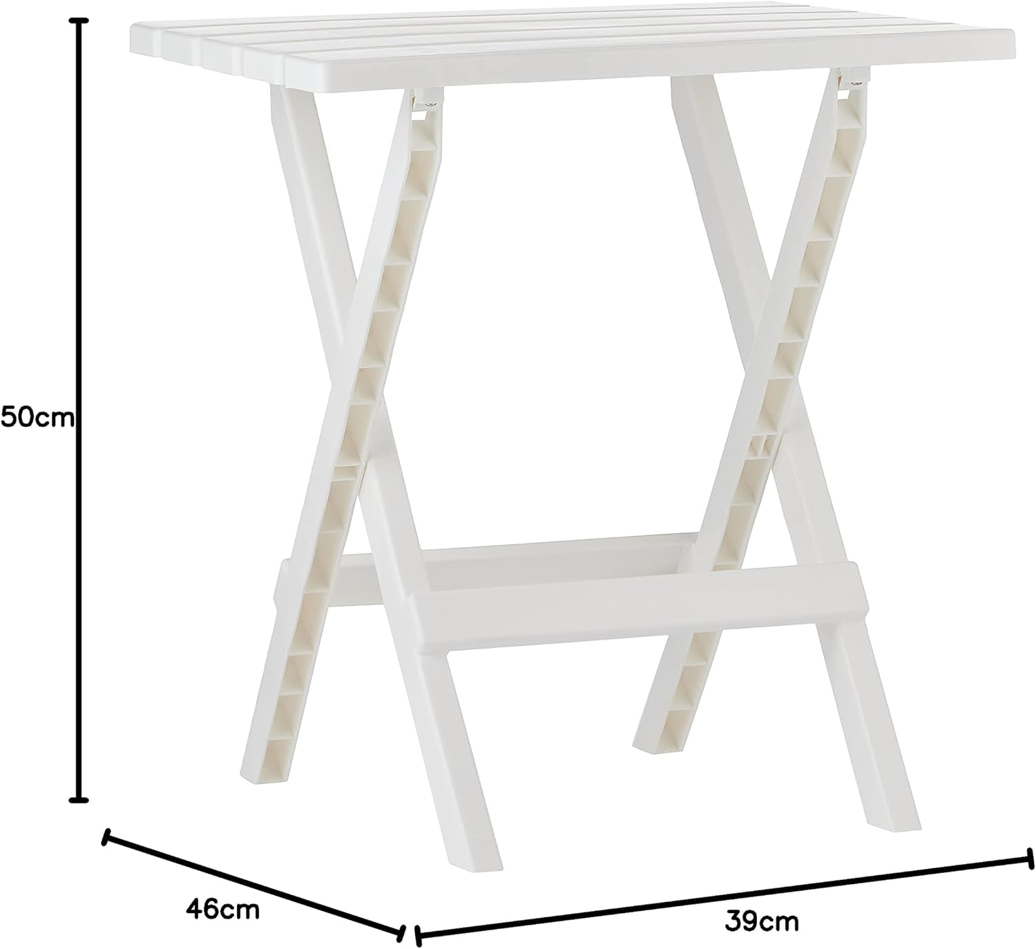 Premium Portable Camping Folding Table White - UAE Wide Delivery | Dubai Abu Dhabi Sharjah