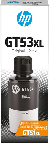 HP GT53 Black Ink Bottle - Original HP Ink for DeskJet & Ink Tank Printers UAE