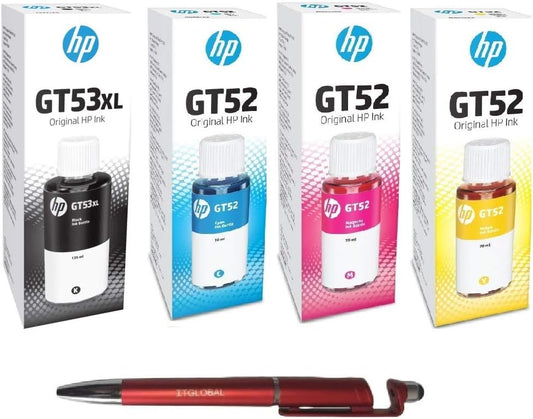HP GT52 Ink Bottle Pack of 4 - UAE Wide Delivery | Dubai Abu Dhabi Sharjah
