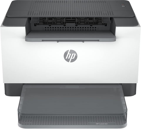 HP LaserJet M211D monochrome laser printer front view, compact black and white design for home and office use in UAE