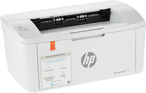 HP LaserJet M111a compact monochrome laser printer open paper input tray UAE office use
