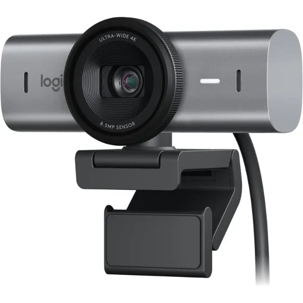 Logitech MX Brio 4K Webcam UAE | Ultra HD Clarity AI-Powered Precision – Dubai, Abu Dhabi, Sharjah, Ajman, RAK, UAQ, Fujairah Graphite