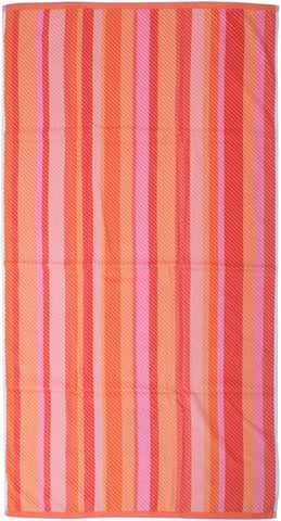 INFINI HOMES Premium Petunia Jacquard Beach Towel - 86x162cm Cotton Towel UAE