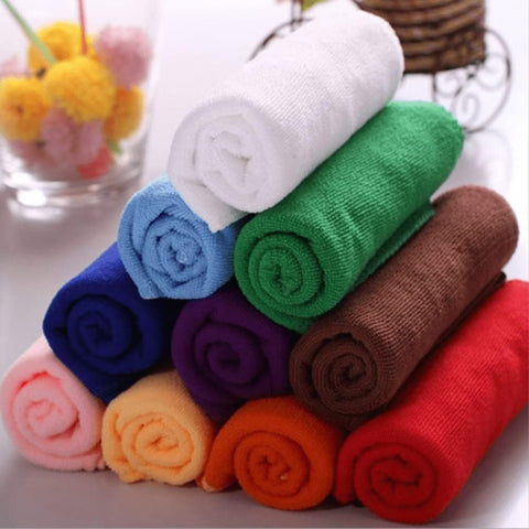INFINI HOMES Premium Blue Microfiber Gym Towel - Quick Dry Bath Towel 50x100cm UAE