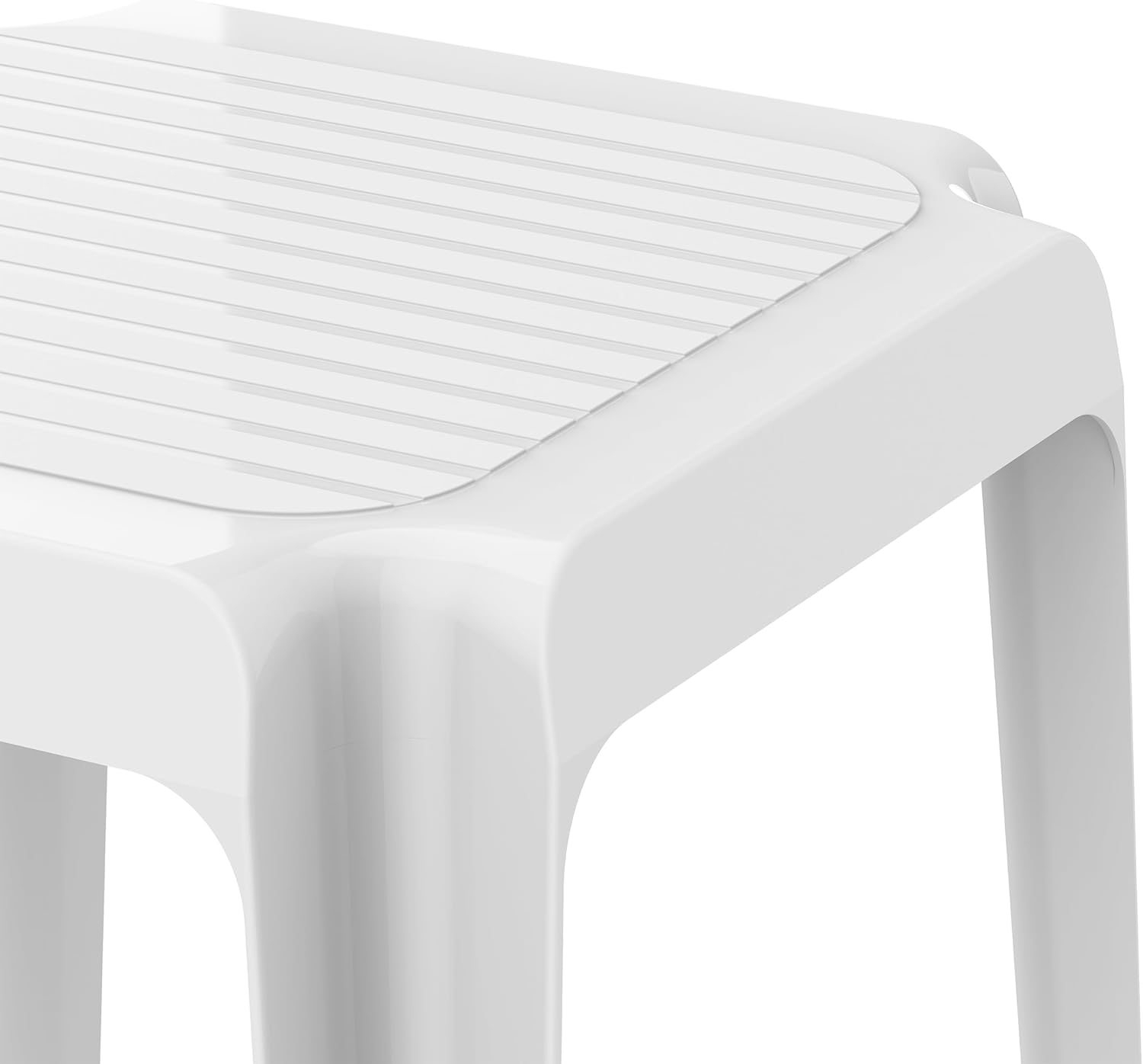 Premium Plastic Regina Low Square Table - UAE Wide Delivery | Dubai Abu Dhabi Sharjah