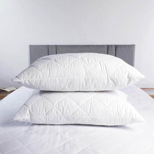وسائد مايكروفايبر فاخرة دبي الإمارات - جودة فندقية راحة نوم عبوة 4 قطع | Premium Microfiber Pillows Dubai UAE Hotel Quality Sleep Comfort Pack of 4