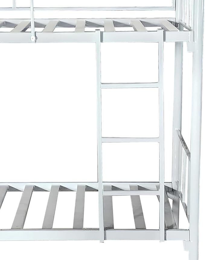 Heavy Duty Steel Bunk Bed Dubai UAE | Double Metal Bunk Bed with Ladder | INFINI HOMES