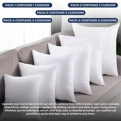 INFINI HOMES Cushions UAE - Virgin Fibre Soft Living Room