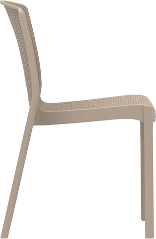 Premium Cedarattan Armless Chair UAE - Weatherproof Outdoor Furniture Dubai Abu Dhabi