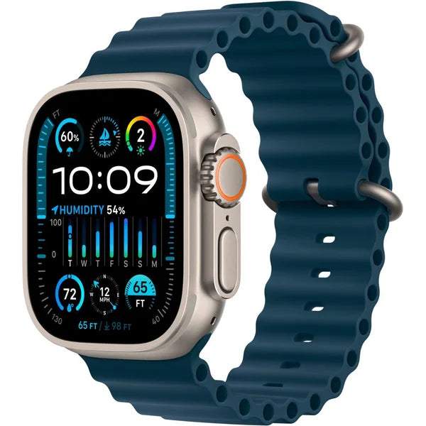 Apple Watch Ultra 2 49mm GPS Smart Watch Titanium Case with Ocean Band | UAE Stock | Dubai Abu Dhabi Sharjah Ajman Fujairah RAK UAQ