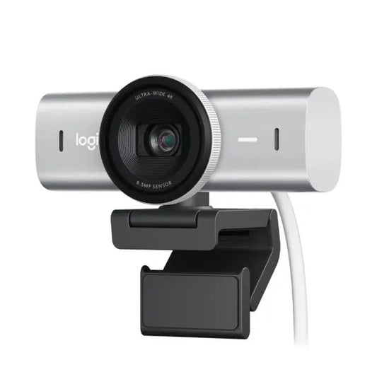 Logitech MX Brio 4K Webcam UAE | Ultra HD Clarity AI-Powered Precision – Dubai, Abu Dhabi, Sharjah, Ajman, RAK, UAQ, Fujairah Pale Grey