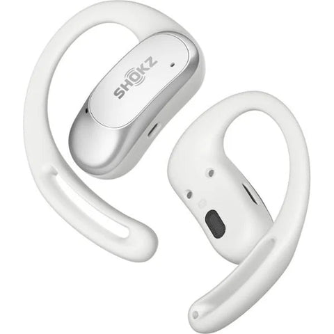 Shokz OpenFit Air True Wireless Earbuds UAE | Dubai, Abu Dhabi, Sharjah, Ajman, Fujairah, Ras Al Khaimah & Umm Al Quwain White