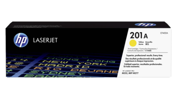 HP 201A Yellow Toner Cartridge CF402A | UAE Delivery to Dubai, Abu Dhabi & All Emirates