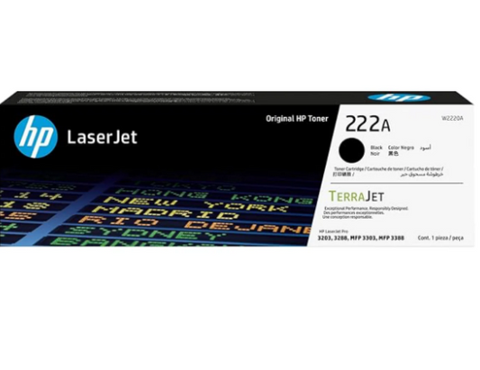HP 222A Black Toner Cartridge W2220A
