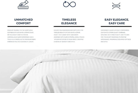lightweight duvet providing warmth and during colder nights.