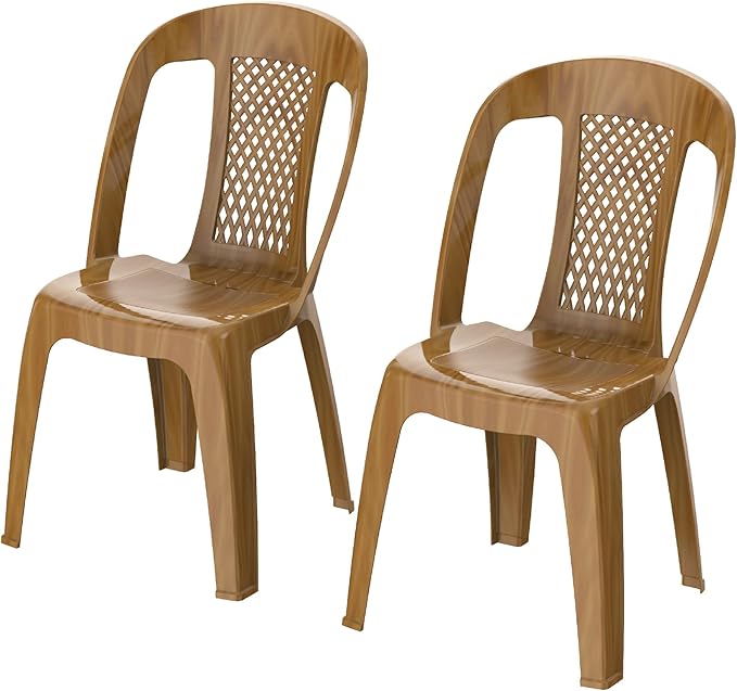 Premium Regal Chairs Set of 2 - Beige Outdoor Furniture UAE | Dubai Abu Dhabi Sharjah